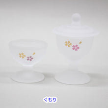 画像をギャラリービューアに読み込む, 仏茶器セット 桜 ガラス製 創価学会仏具

